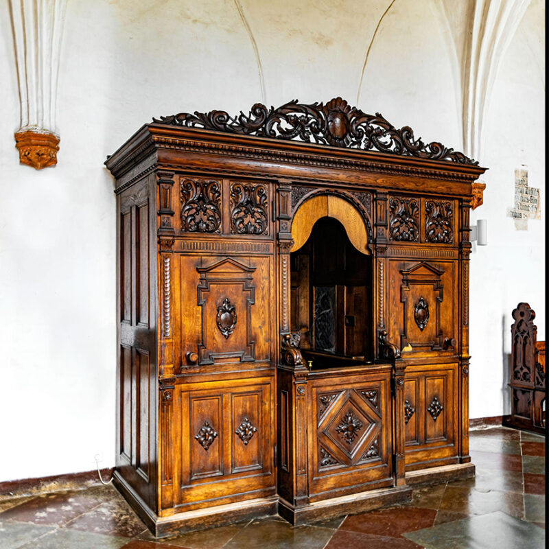 confessional booth