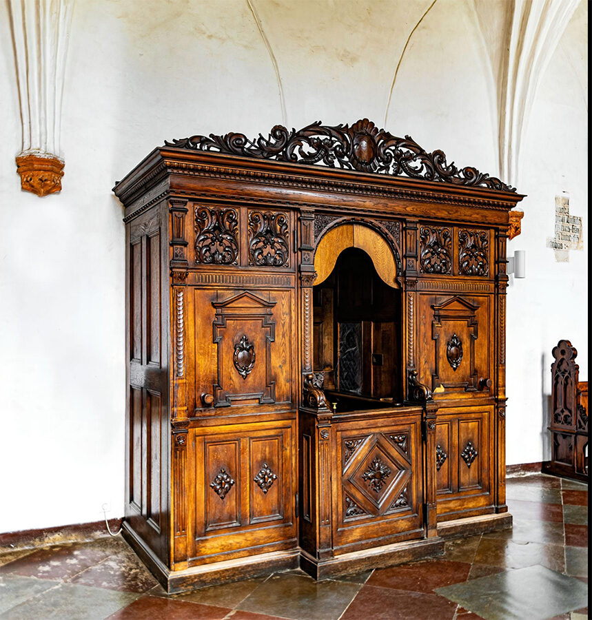 confessional booth